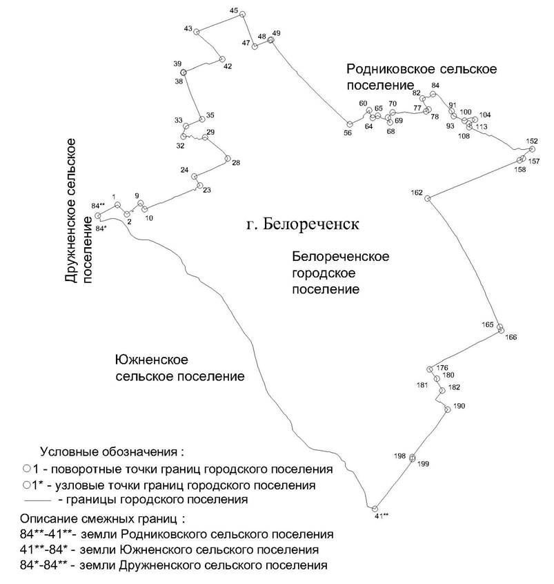 Закон Краснодарского края от 06.11.2024 N 5249-КЗ "О внесении изменений в Закон Краснодарского края "Об установлении границ муниципального образования Белореченский район, наделении его статусом муниципального района, образовании в его составе муниципальных образований — городского и сельских поселений — и установлении их границ"